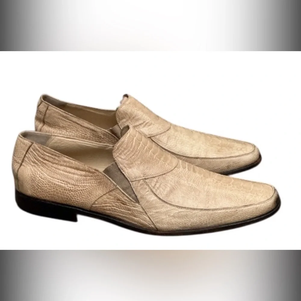 Authentic CESARE PACIOTTI designer Italian leather loafers sz Men’s 11